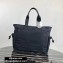 Prada Re-Nylon Tote Bag 2VG042 Dark Blue/White