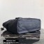 Prada Re-Nylon Tote Bag 2VG042 Dark Blue/White