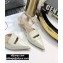 Dior Heel 4cm Boy-D Pumps in Perforated Gradient Calfskin White 2020