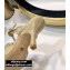 Dior Heel 8cm Boy-D Mules in Perforated Gradient Calfskin Beige 2020