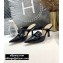 Dior Heel 8cm Boy-D Mules in Perforated Gradient Calfskin Black 2020