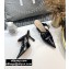 Dior Heel 8cm Boy-D Mules in Perforated Gradient Calfskin Black 2020