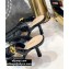 Dior Heel 8cm Boy-D Mules in Perforated Gradient Calfskin Black 2020