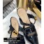 Dior Heel 8cm Boy-D Mules in Perforated Gradient Calfskin Black 2020