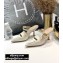 Dior Heel 8cm Boy-D Mules in Perforated Gradient Calfskin White 2020