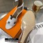 Hermes Heel 7cm Legend Sandals White 2020