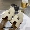 Hermes Heel 7cm Legend Sandals Creamy 2020
