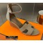 Hermes Heel 7cm Legend Sandals Camel 2020