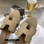 Hermes Heel 7cm Legend Sandals Camel 2020