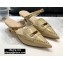 Dior Heel 4cm Boy-D Mules in Perforated Gradient Calfskin Beige 2020
