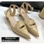 Dior Heel 4cm Boy-D Pumps in Perforated Gradient Calfskin Beige 2020