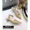 Dior Heel 4cm Boy-D Pumps in Perforated Gradient Calfskin Beige 2020