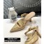 Dior Heel 8cm Boy-D Mules in Perforated Gradient Calfskin Beige 2020