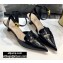 Dior Heel 4cm Boy-D Pumps in Perforated Gradient Calfskin Black 2020