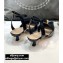 Dior Heel 4cm Boy-D Pumps in Perforated Gradient Calfskin Black 2020