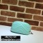 Gucci Leather GG Marmont Medium Cosmetic Case Bag 625544 Pastel Green 2020