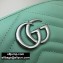 Gucci Leather GG Marmont Medium Cosmetic Case Bag 625544 Pastel Green 2020
