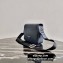 Prada Saffiano Leather Shoulder Bag with Strap 2VD038 Dark Blue 2020