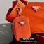 Prada Nylon Re-Edition 2000 Shoulder Bag 1BH046 Orange 2020