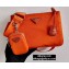 Prada Nylon Re-Edition 2000 Shoulder Bag 1BH046 Orange 2020