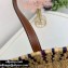 Loewe Small Square Basket bag in reed and calfskin