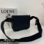 Loewe Military Bumbag Bag in Soft Grained Calfskin Black 2020