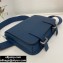 Loewe Military Bumbag Bag in Soft Grained Calfskin Blue 2020