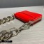 Kara Oversized Chain Mini Bag Red