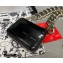 Kara Oversized Chain Mini Bag Black