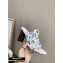 Louis Vuitton Heel 10cm Dauphine Indiana Mules Multicolor Monogram White 2020