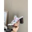 Louis Vuitton Heel 10cm Dauphine Indiana Mules Multicolor Monogram White 2020