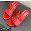 Louis Vuitton Heel 10cm Dauphine Indiana Mules Red 2020
