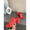 Louis Vuitton Heel 10cm Dauphine Indiana Mules Red 2020