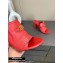 Louis Vuitton Heel 10cm Dauphine Indiana Mules Red 2020