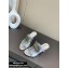 Louis Vuitton Heel 10cm Dauphine Indiana Mules Silver 2020