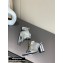 Louis Vuitton Heel 10cm Dauphine Indiana Mules Silver 2020