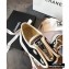 Chanel Zip Vintage Canvas Low-top Sneakers Coffee 2020