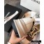 Chanel Zip Vintage Canvas Low-top Sneakers Coffee 2020
