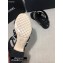 Chanel Heel 4.5cm Lambskin Chain and Pearl Mules Black 2020