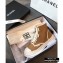Chanel Zip Vintage Canvas High-top Sneakers Brown 2020