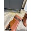 Louis Vuitton Monogram-Flower Heel 10cm Ankle Boots Brown with Buckle 2020