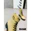 Balmain Leather Ranger Romy Ankle Boots Fabric Yellow 2020