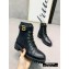 Balmain Leather Ranger Romy Ankle Boots Fabric Black 2020