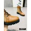 Balmain Leather Ranger Romy Ankle Boots Fabric Khaki 2020
