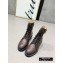 Balmain Leather Ranger Romy Ankle Boots Coffee 2020