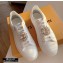 Louis Vuitton Frontrow Sneakers White LV Circle with Crystals 2020