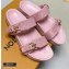 Louis Vuitton Bom Dia Flat Mules Denim Pink 2020
