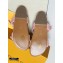 Louis Vuitton Bom Dia Flat Mules Denim Pink 2020