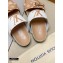 Louis Vuitton Bom Dia Flat Mules White/Beige 2020