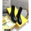 Fendi Leather Biker Ankle Boots Black/FF Logo 2020